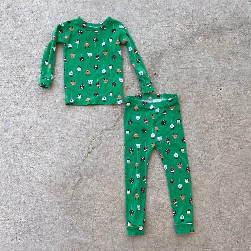 Gap Animal Holiday Pajama Set